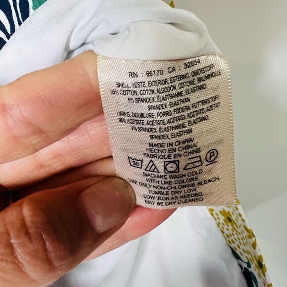 Moulinette Soeurs Anthropologie Floral Multicolored Pencil Skirt - Picture 6 of 10